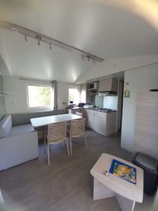 location mobil home camping familial bannalec finistère sud