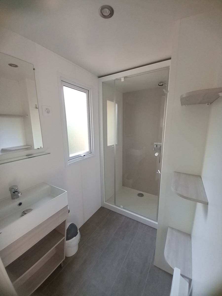 location mobil home camping familial bannalec finistère sud